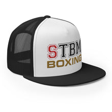 Load image into Gallery viewer, StormyBman: Trucker Cap v1 (WHITE/BLACK)