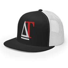 Load image into Gallery viewer, Drew Titan DT LYFE: Trucker Cap (WHITE/BLACK)