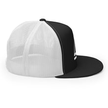Load image into Gallery viewer, Drew Titan DT LYFE: Trucker Cap (WHITE/BLACK)