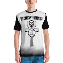 Load image into Gallery viewer, DREW TITAN: (DREW)BIAN AOP Men's T-shirt (BLACK)