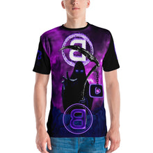 Load image into Gallery viewer, BFTB JUDGMENT DAY AOP T-shirt (BLACK/PURPLE)