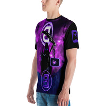 Load image into Gallery viewer, BFTB JUDGMENT DAY AOP T-shirt (BLACK/PURPLE)