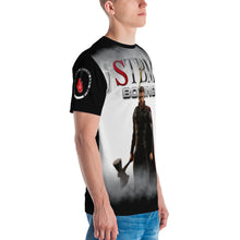 Load image into Gallery viewer, StormyBman AOP Crew Neck t-shirt v2 (BLACK)