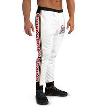 Load image into Gallery viewer, StormyBman: AOP Men's Joggers v1 (white)