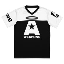 Load image into Gallery viewer, A-Weapons AOP V-Neck T-Shirt (Sunrise)