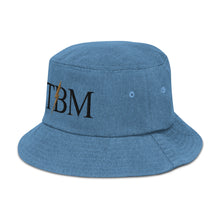 Load image into Gallery viewer, StormyBman: Denim bucket hat (Light Blue)