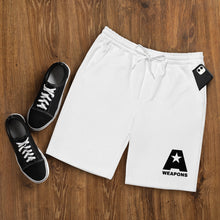 Load image into Gallery viewer, A-Weapons Cotton Fleece Shorts (White)