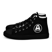 Load image into Gallery viewer, A-Weapons Chuck Aylor High Top Sneaker (Black/Black)..