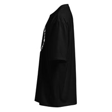 Load image into Gallery viewer, StormyBman: Cotton Crew Neck Oversized heavyweight t-shirt v1 (BLACK)