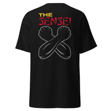 Load image into Gallery viewer, StormyBman: SENSEI Cotton Crew Neck Unisex classic tee v3 (BLACK)