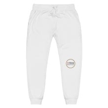 Load image into Gallery viewer, StormyBman: Unisex fleece sweatpants (WHITE)