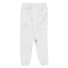 Load image into Gallery viewer, StormyBman: Unisex fleece sweatpants (WHITE)