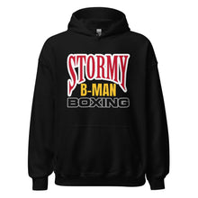 Load image into Gallery viewer, StormyBman: Cotton Unisex Hoodie (BLACK)