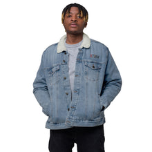 Load image into Gallery viewer, StormyBman: Unisex denim sherpa jacket (Light Denim)