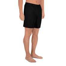 Load image into Gallery viewer, DREW TITAN: DT ATHLETICS AOP Men's Long Shorts (BLACK/WHITE)