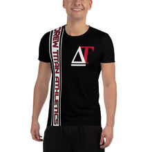 Load image into Gallery viewer, DREW TITAN: DT ATHLETICS Men's Athletic T-shirt (BLACK/RED)