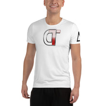 Load image into Gallery viewer, DREW TITAN: DT AOP Athletic T-shirt (WHITE/BLACK)
