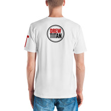 Load image into Gallery viewer, DREW TITAN: DT GOLD STANDARD AOP Men's T-shirt (WHITE)