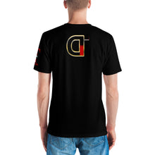Load image into Gallery viewer, DREW TITAN: DT GOLD STANDARD AOP v2 Men's T-shirt (BLACK)