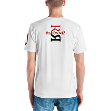 Load image into Gallery viewer, REFLECTION BEATDOWNZ: NEW ROCK AOP T-shirt v1 (WHITE/RED)