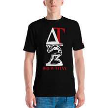 Load image into Gallery viewer, DREW TITAN: DT GOLD STANDARD AOP v2 Men's T-shirt (BLACK)