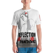 Load image into Gallery viewer, REFLECTION BEATDOWNZ: NEW ROCK AOP T-shirt v1 (WHITE/RED)