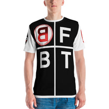Load image into Gallery viewer, BFTB UNIFICATION AOP T-shirt (WHITE/BLACK)
