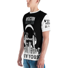 Load image into Gallery viewer, REFLECTION BEATDOWNZ: NEW YORK AOP T-shirt v2 (BLACK/WHITE)