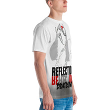 Load image into Gallery viewer, REFLECTION BEATDOWNZ: NEW ROCK AOP T-shirt v1 (WHITE/RED)