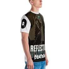 Load image into Gallery viewer, REFLECTION BEATDOWNZ: NEW ROCK AOP T-shirt v2 (BLACK/WHITE)