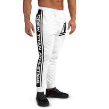 Load image into Gallery viewer, DREW TITAN: DT ATHLETICS Men's Joggers (WHITE/BLACK)