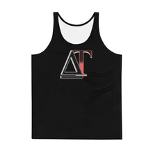 Load image into Gallery viewer, DREW TITAN: DT ATHLETICS AOP Tank Top (BLACK/RED)