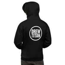 Load image into Gallery viewer, DREW TITAN: DT ATHLETICS AOP Hoodie (BLACK/WHITE)