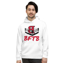 Load image into Gallery viewer, BFTB UNDISPUTED AOP Hoodie (WHITE/RED/BLACK)