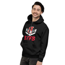 Load image into Gallery viewer, BFTB UNDISPUTED AOP Hoodie (BLACK/RED/WHITE)