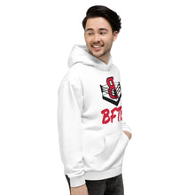 Load image into Gallery viewer, BFTB UNDISPUTED AOP Hoodie (WHITE/RED/BLACK)