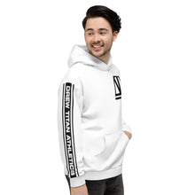 Load image into Gallery viewer, DREW TITAN: DT ATHLETICS AOP Hoodie (WHITE/BLACK)