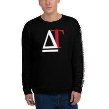 Load image into Gallery viewer, DREW TITAN: DT ATHLETICS AOP Sweatshirt (BLACK/RED)