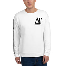 Load image into Gallery viewer, DREW TITAN: DT ATHLETICS AOP Sweatshirt (WHITE/BLACK)