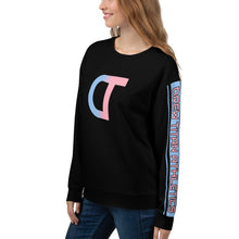 Load image into Gallery viewer, DREW TITAN: DT ATHLETICS WOMENS AOP Sweatshirt (BLACK/PINK)