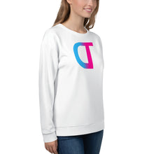 Load image into Gallery viewer, DREW TITAN: DT ATHLETICS WOMENS AOP Sweatshirt (WHITE/PINK)
