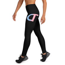Load image into Gallery viewer, DREW TITAN: DT FITNESS Yoga Leggings (BLACK/PINK)