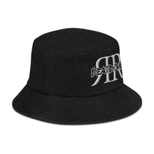 Load image into Gallery viewer, REFLECTION BEATDOWNZ: Denim bucket hat (BLACK)