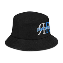 Load image into Gallery viewer, REFLECTION BEATDOWNZ: Denim bucket hat (DARK/BLUE)