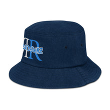Load image into Gallery viewer, REFLECTION BEATDOWNZ: Denim bucket hat (DARK/BLUE)