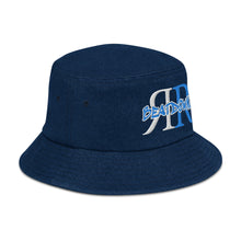 Load image into Gallery viewer, REFLECTION BEATDOWNZ: Denim bucket hat (DARK/BLUE)