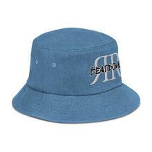 Load image into Gallery viewer, REFLECTION BEATDOWNZ: Denim bucket hat (BLUE/WHITE)