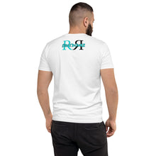 Load image into Gallery viewer, REFLECTION BEATDOWNZ: Short Sleeve T-shirt v2 (WHITE/BLUE)