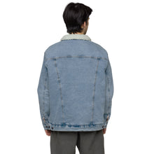 Load image into Gallery viewer, DREW TITAN: DT Unisex denim sherpa jacket (BLUE)