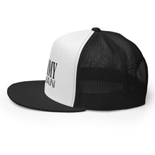 Load image into Gallery viewer, StormyBman Trucker Cap v2 (WHITE/BLACK)
